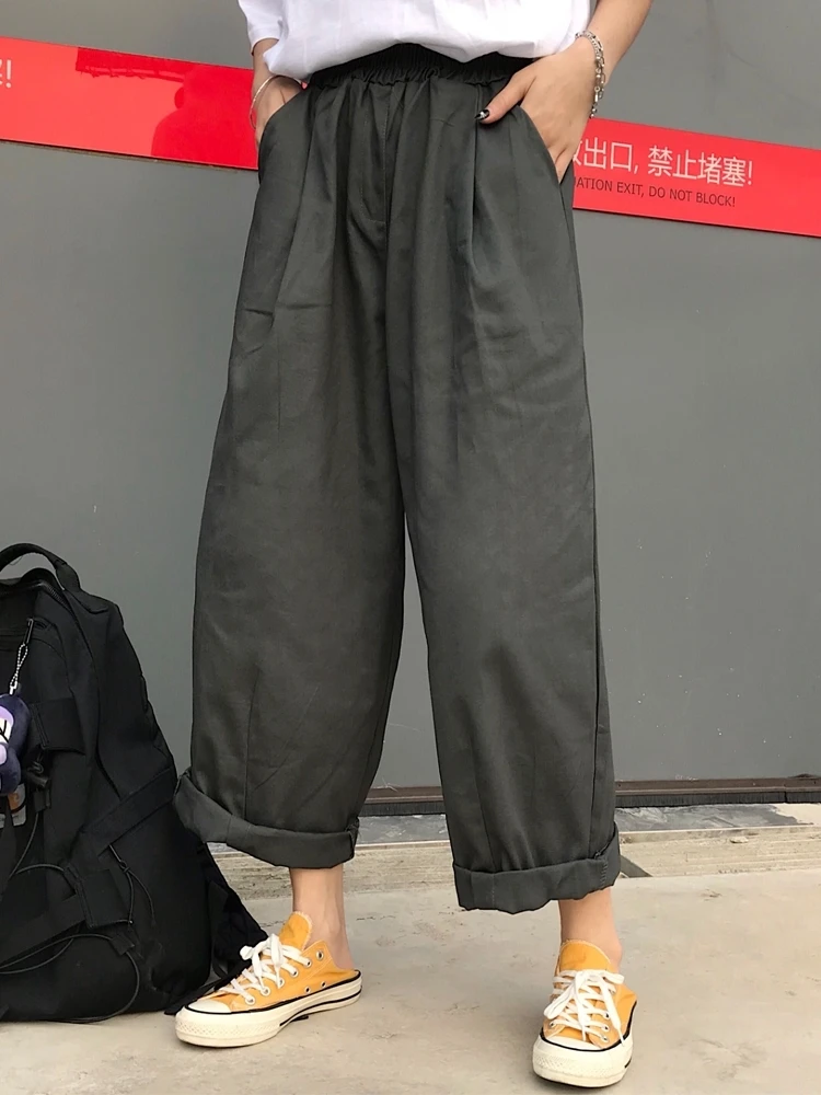 womens wide leg ankle pants