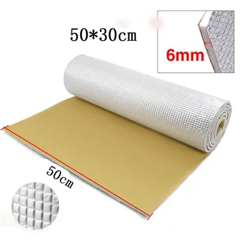 

Auto Sound Insulation Mat Aluminum+PE cotton Parts Accessories Universal