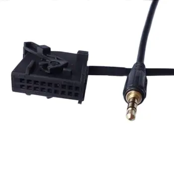 

Black 3.5MM Audio AUX IN Cable Line Adapter For CHANGHEI 1.5m Length Dropping Shipping