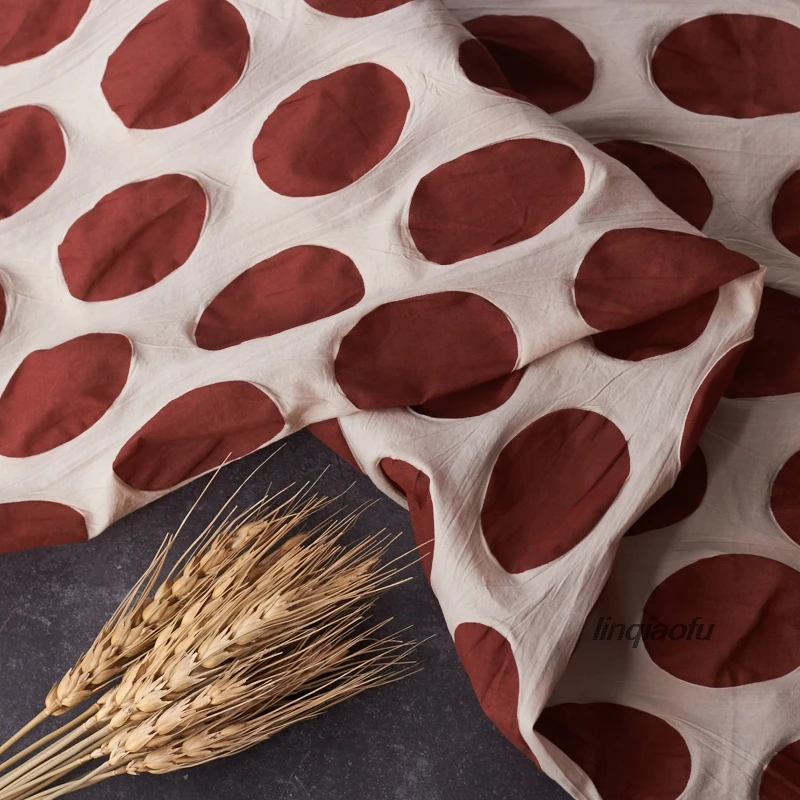 Cotton fabric 2019 new cotton printing apparel fabric  High-end linen fabric