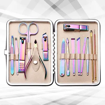 

15Pcs Nail Tools Professional Nail Cutter Nail Cutter, Manicure Set Pedicure Set for Lady Adult Home