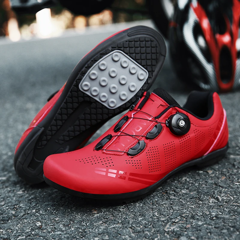Details about   Men Professional Cycling Shoes Buckle Bicycle Road MTB Sneakers Running Trainers 