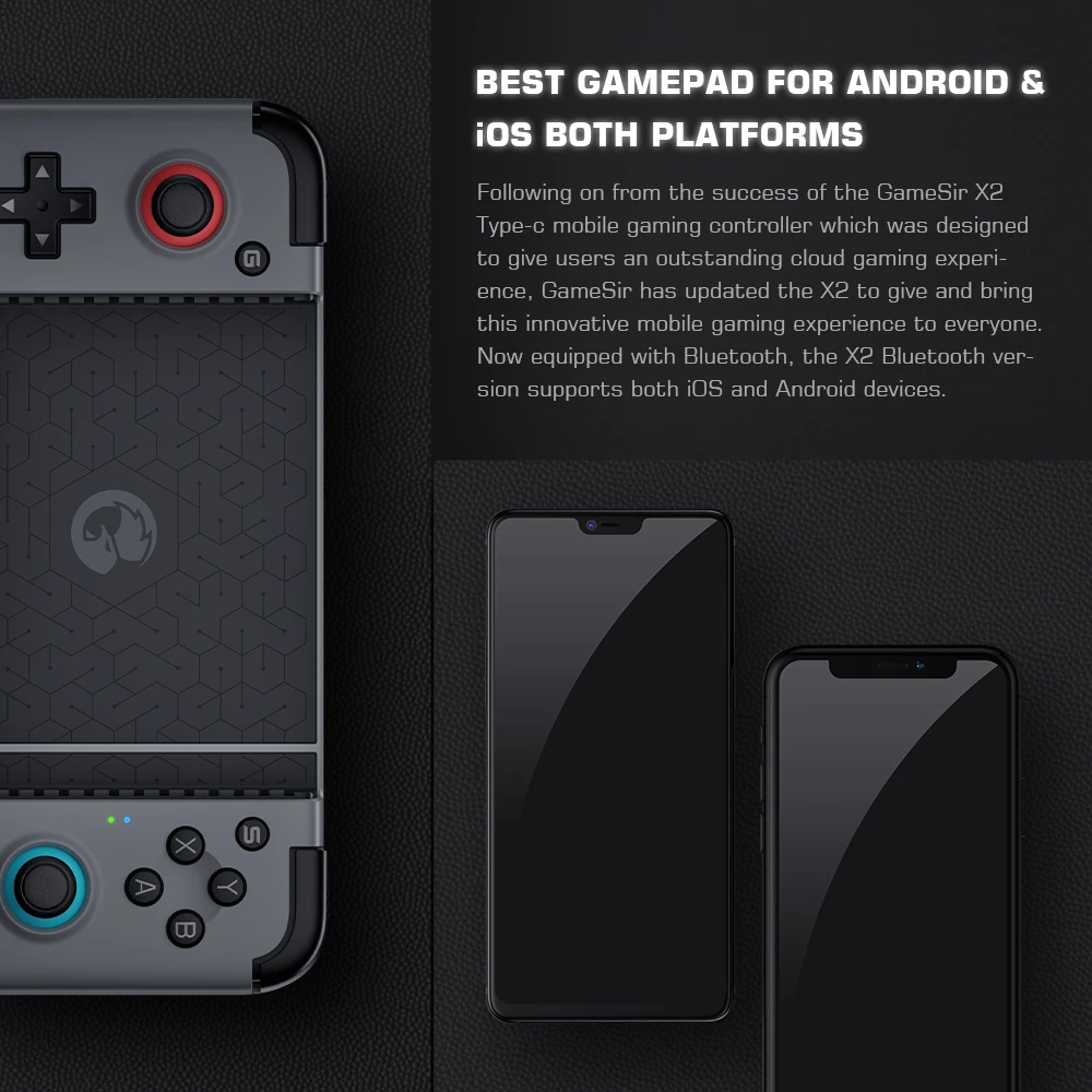 Gamesir-gamepad x2 Bluetooth Controlador de Jogo Móvel para Smartphone Android Iphone Nuvem Jogos Xbox Passe de Jogo Estádios Geforce Agora - Image 3
