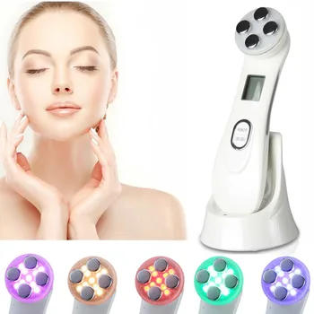 

LED Photon Light Therapy Electroporation Mesotherapy RF EMS Skin Rejuvenation Face Lifting Tighten Massage Beauty Machine OEDO