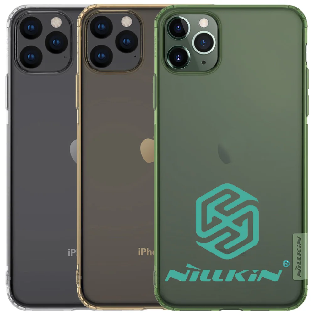 Nillkin натуральный прозрачный чехол для iPhone 11 Pro Max из мягкого ТПУ| |