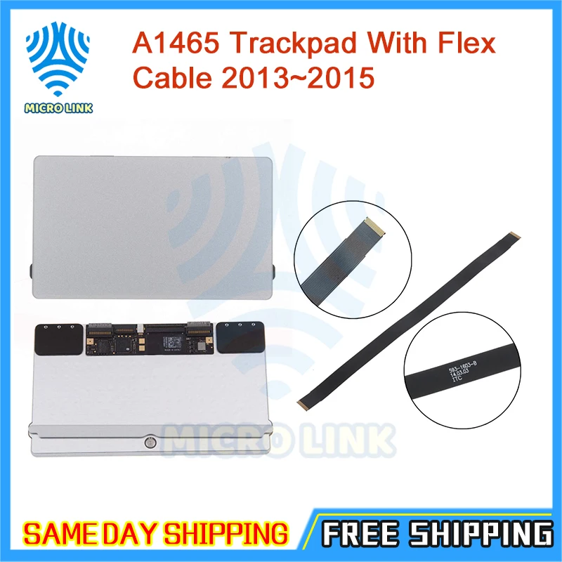 Trackpad W Cable Для Macbook Air 1" A1465 тачпад трекпад 2013 год 593-1603-B - Цвет: Trackpad W Cable