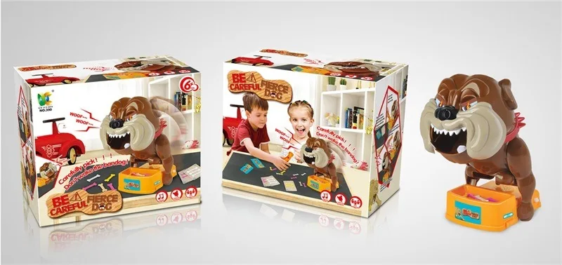 

Hot Selling Creative Trick Board Game Toy Beware of Dog Bite Toy Strange New Parent And Child Interactive Game
