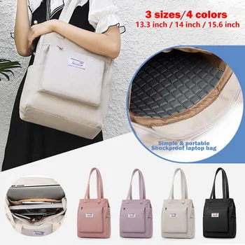 

Waterproof Stylish Laptop Backpack women 13 13.3 14 15 15.6 inch Korean Fashion Oxford Canvas USB College Back pack bag female