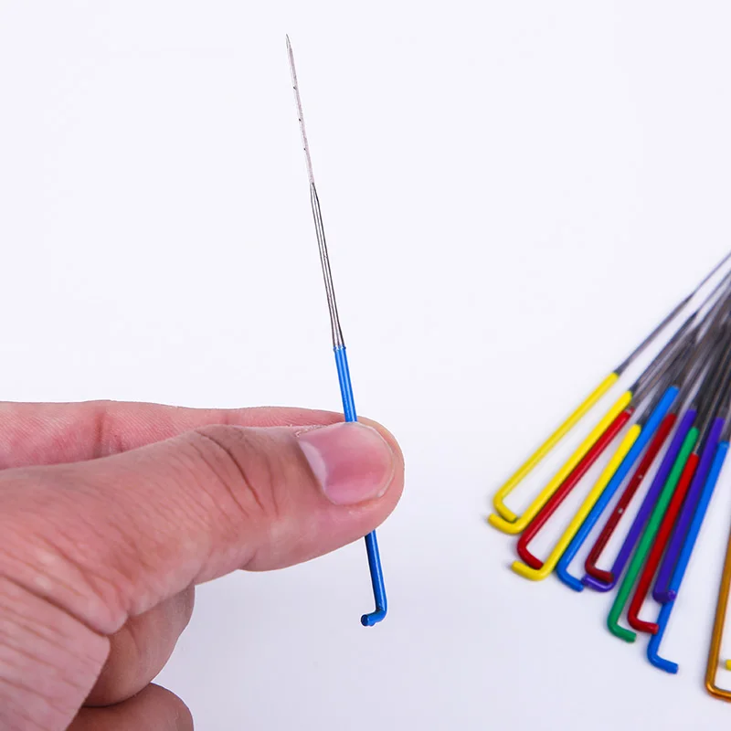 IMZAY 35 Pcs needle felt kit Felting Needles Kit Stainless Steel Wool Felt Tools Set Felting Pocked Needles Colorful Wool Supplies
