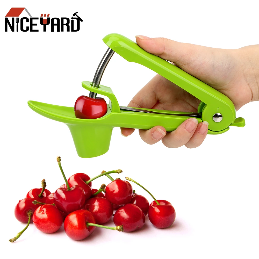 Niceyard Cherry Core Seed Remover Cherry Pitter Olives Go Nuclear Device Plastic Fruits Gadgets Tools Kitchen Accessories Cherry Pitters Aliexpress