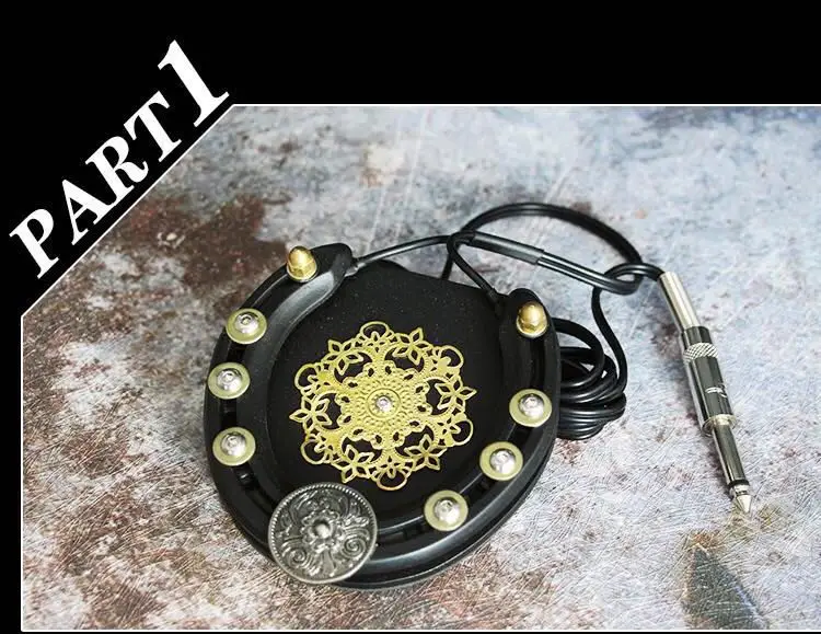 

Power Dragon Horseshoe Tattoo Pedal Professional Power Supply Machine Foot Switch Controller 1.8 M Silicone Cable Free Shipping