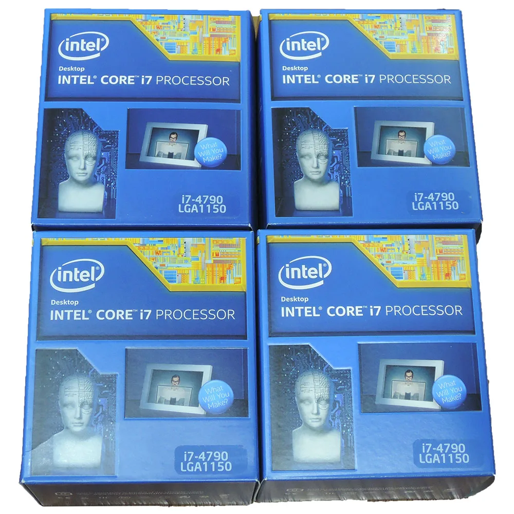 В оригинальной коробке Фирменная Новинка Core i7-4790 I7 4790 i7 K SR1QF 3 6 ГГц 4 ядра Quad-Core 8 Мб