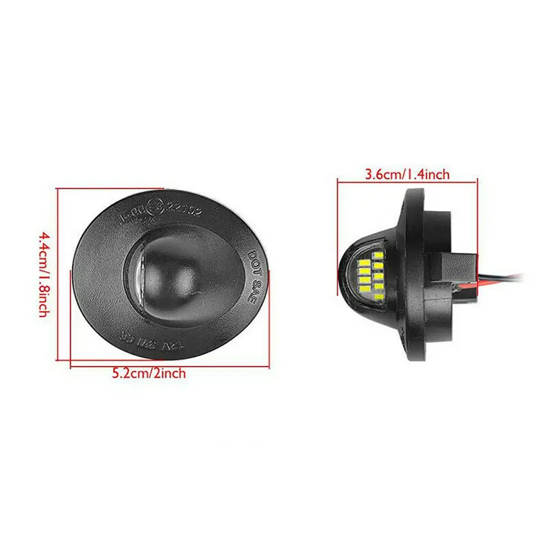 2x 18-SMD светодиодный номерного знака светильник F250 F350 для 1990- Ford F150 пикап