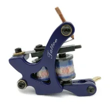 10 проволочных катушек татуировки машина для вкладышей и шейдеров сплав рамка татуировки обертывание катушки железный вкладыш пистолет татуировки машина