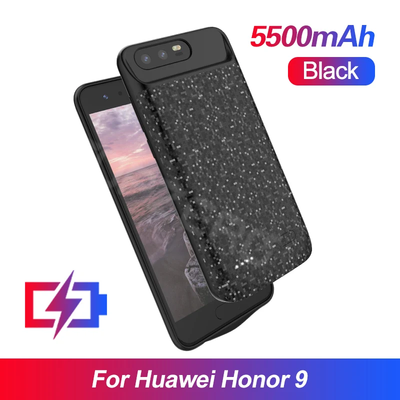 Чехол для зарядного устройства для huawei P30 Pro/mate 20/Y7/Nova 3i/Honor 20 power Bank чехол для зарядки телефона чехол для внешнего аккумулятора - Цвет: For Honor 9