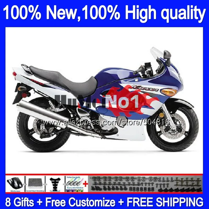 Корпус для SUZUKI Катана GSX750F GSXF750 2003 2004 05 06 07 цвет: черный, синий 13MC. 89 GSXF 750 600 GSXF600 03 04 2005 2006 2007 обтекатель