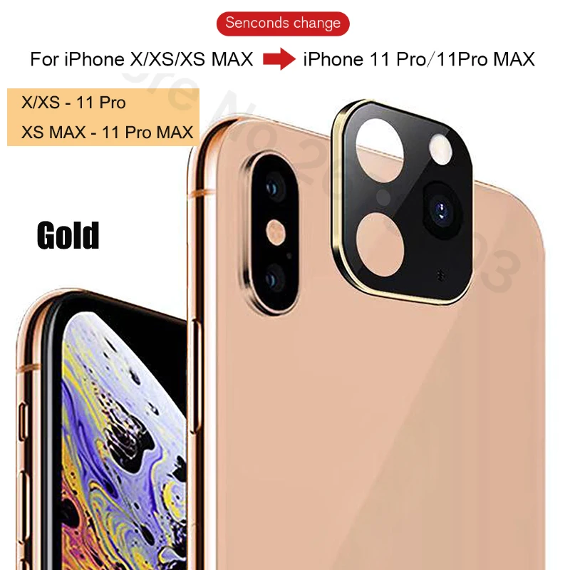 Новинка чехол для объектива камеры Сменный Чехол iPhone 11 Pro Max Защитный