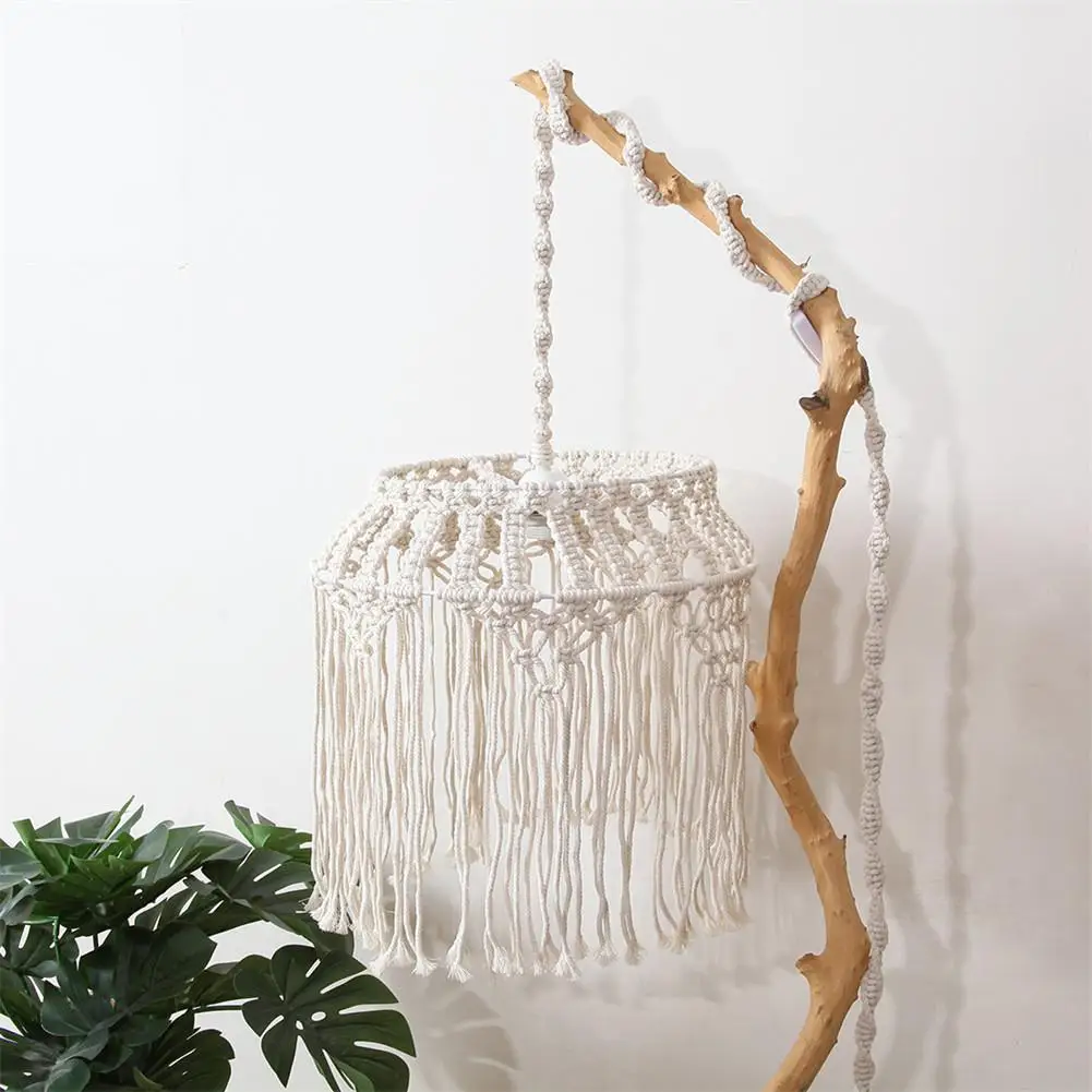 

Chandelier Bohemian Woven Lampshade Pendant Creative Home Furnishing Hotel Soft Craft Gift Decoration Decorative Lantern