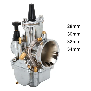 

Motorcycle Scooter Carburetor Carburador Carb Cable For Keihin Mikuni Honda ATV PWK 28 30 32 34mm With Power Jet Racing