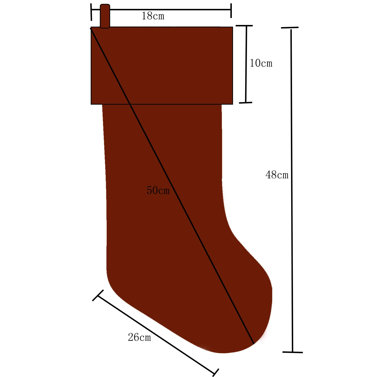 Gold Monogram Christmas Stocking 4 | Gold Monogram Christmas Stocking 4