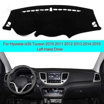 

Car Dashboard Cover Carpet mat For Hyundai ix35 Tucson 2010 2011 2012 2013 2014 2015 LHD Carpet Dashmat Sun Shade Pad Cushion