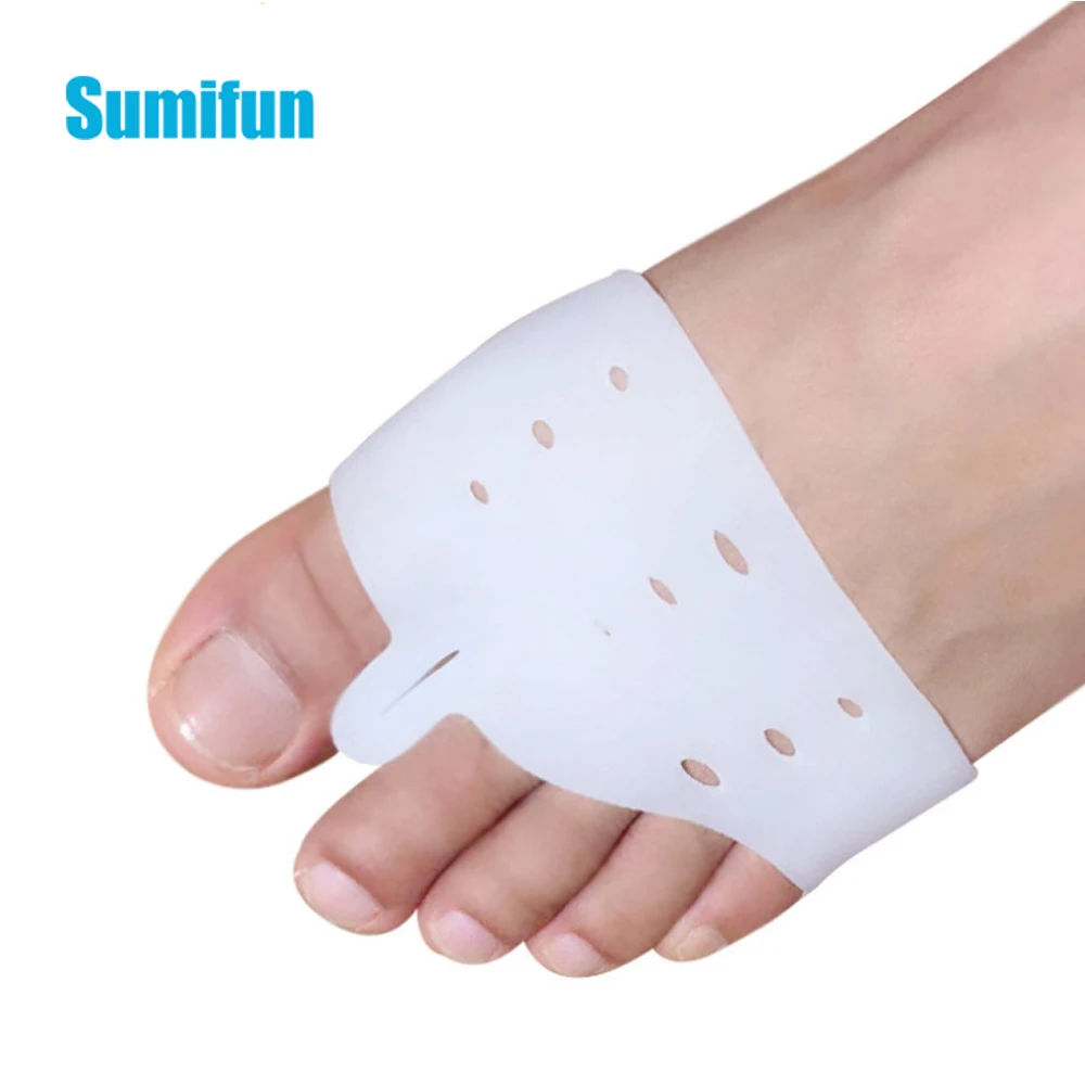 

2Pcs Hallux Valgus Orthotics Toe Separator Corrective Thumb Protect Insoles Toes Cloven Device Feet Care Foot Massager Z24601