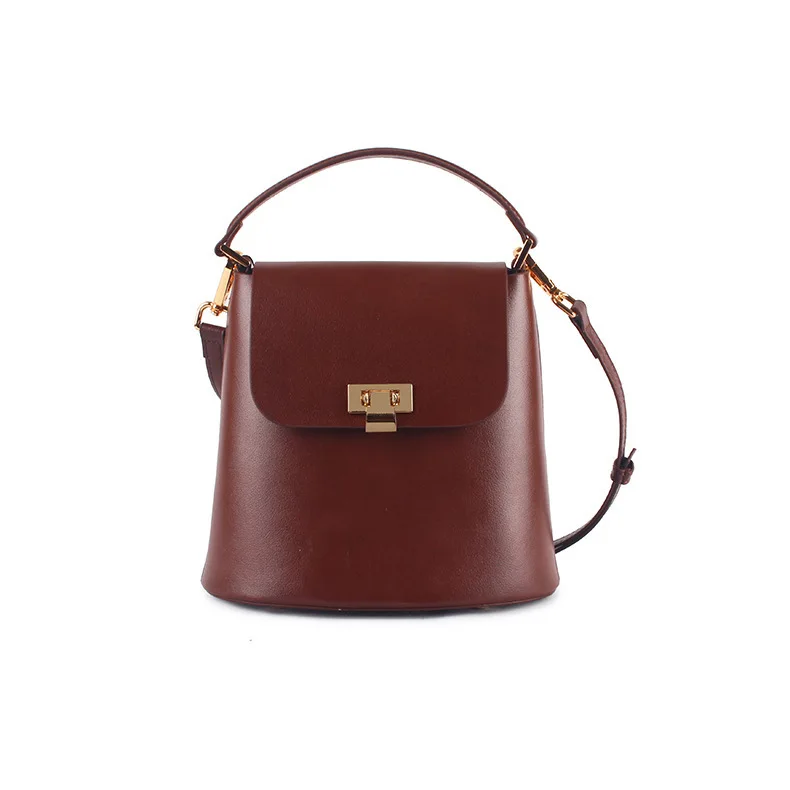 Натуральная кожа Женская упаковка воск масло Воловья диагональ для женщин |