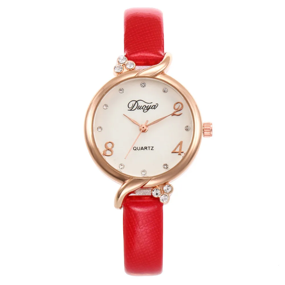 Montre femme, маленькие и нежные женские часы с тонким ремешком, Модные Кварцевые женские кожаные часы с тонким ремешком, женские часы А4