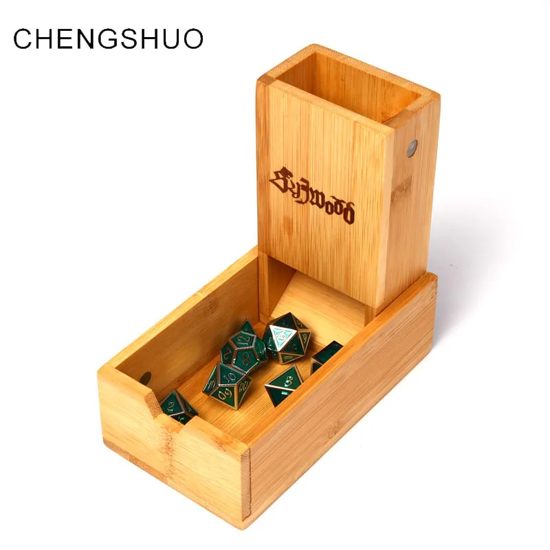 Chengshuo искусственная башня деревянный складной Дубовый Ящик для хранения рулон