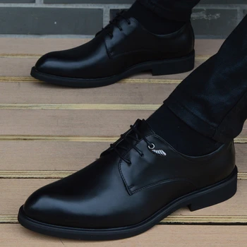 

Men Shoes Spring Summer Formal Genuine Leather Business Casual Shoes Men Dress Office Luxury Shoes Male Breathable Oxfords