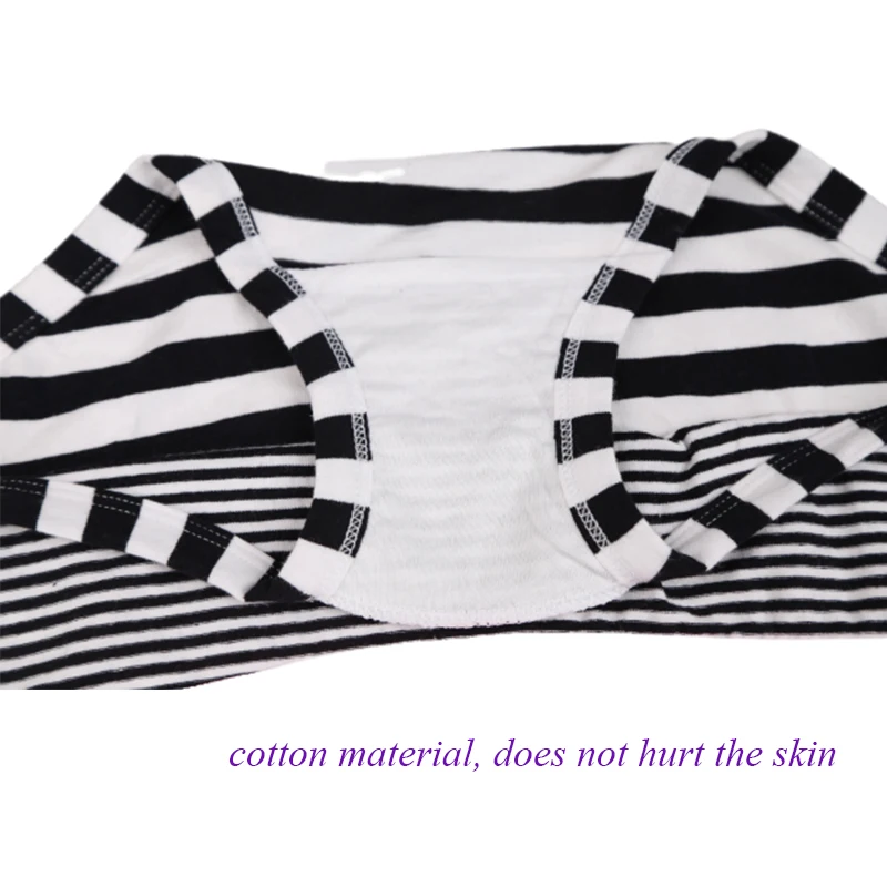 Comsoft-high-quality-women-underwear-briefs-panties-Black-and-white-striped-cotton-underwear-plus-size-breathable (1)