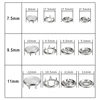 Pearl Buckle  Snap Buttons Dies Hand Pressure Five Claw Buckle Clasp Snap Fastener Installation  Buckle Tools 3