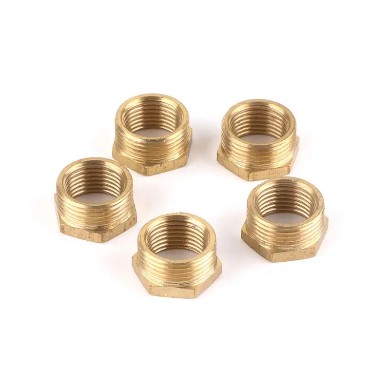 

Brass Reducer Joint 4 Points Change 6 Points Inside and Outside Wire Core Replacement Diameter Copper Joint Thickening Core