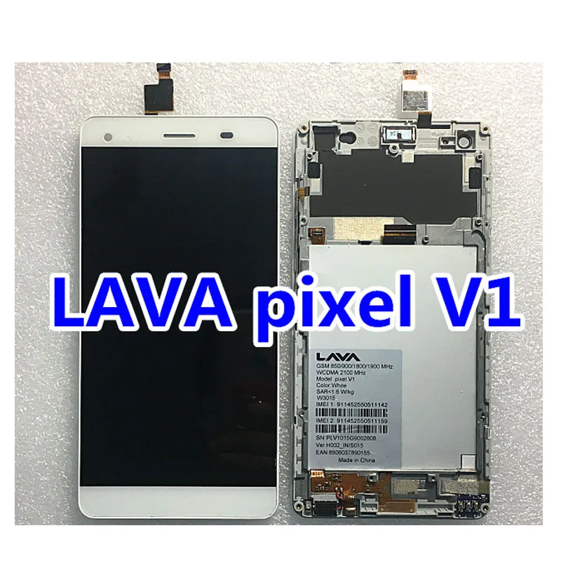 

LAVA pixel V1 LCD Display Touch Screen Digitizer Sensor Replacement Complete Assembly