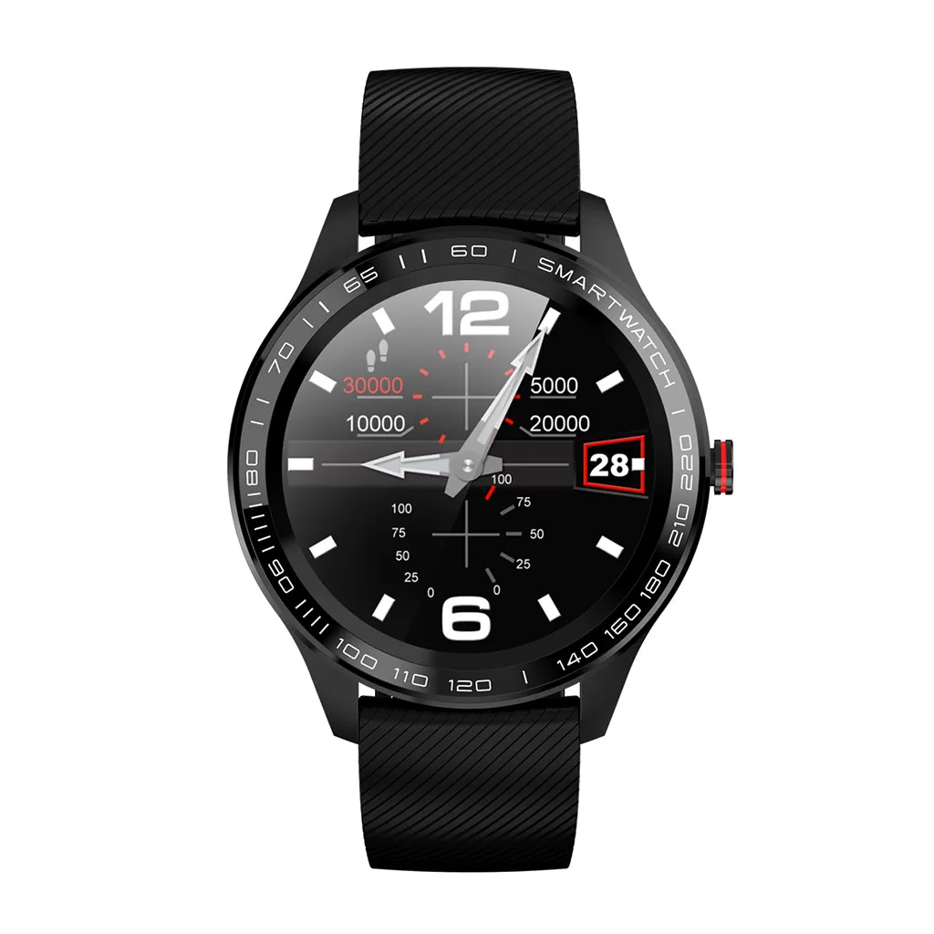 Мужские Смарт-часы EZON, IP68, водонепроницаемые, Reloj Hombre Mode, умные часы с ЭКГ PPG, кровяное давление, пульсометр, спортивные, фитнес-часы - Цвет: C