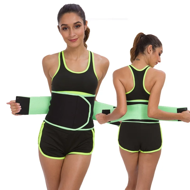Gym Training Weightlifting Stomach Slim Waistband Shaping Fitness Belt Waist Trimming Belt Slimming Sweat Band