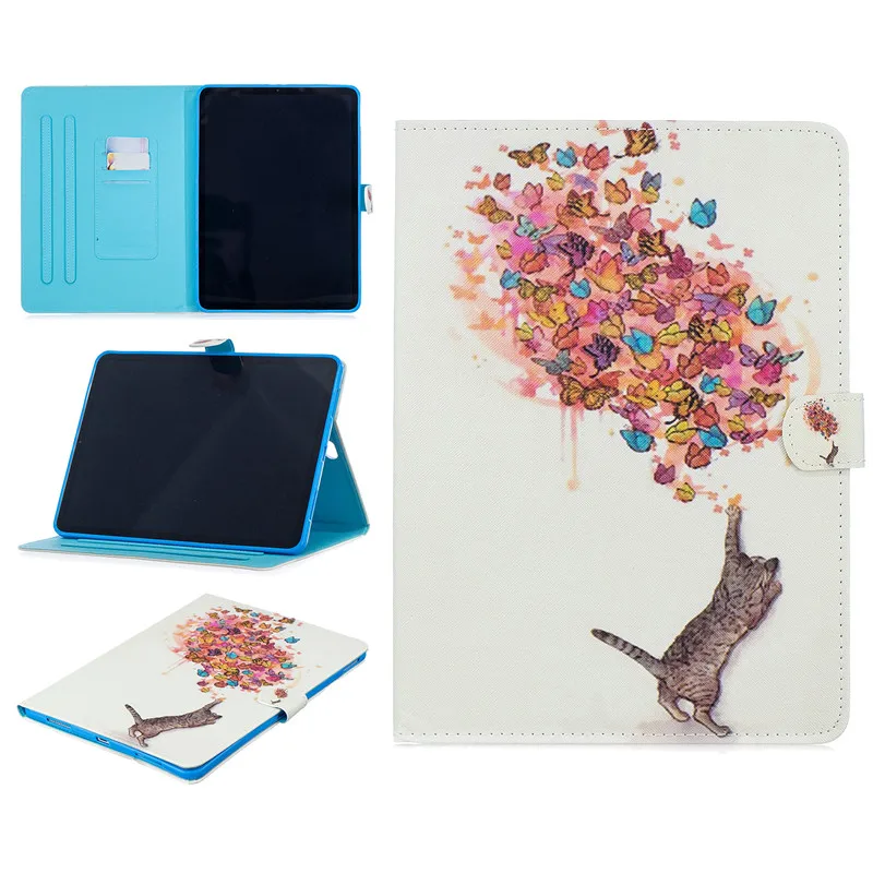 Модный защитный чехол для Apple iPad Pro 11, чехлы из искусственной кожи, чехол-подставка для iPad Pro, 11 дюймов, мультяшный чехол