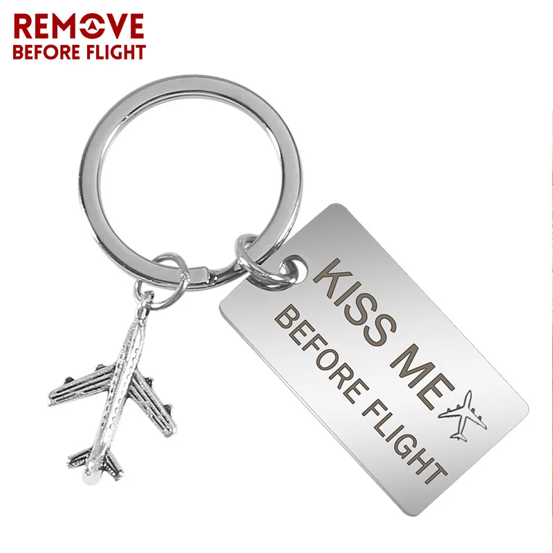 Kiss-Me-before-flight-Key-chain-Stainless-Steel-Engrave-Car-keychain-Key-Ring-Fashion-key-holder (4)