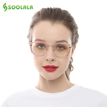 SOOLALA Рецептурные очки для близоруких женщин очки для близоруких Компьютерных Очков оправа диоптрий-1,0-1,5-2,0-2,5-3,0-4,0