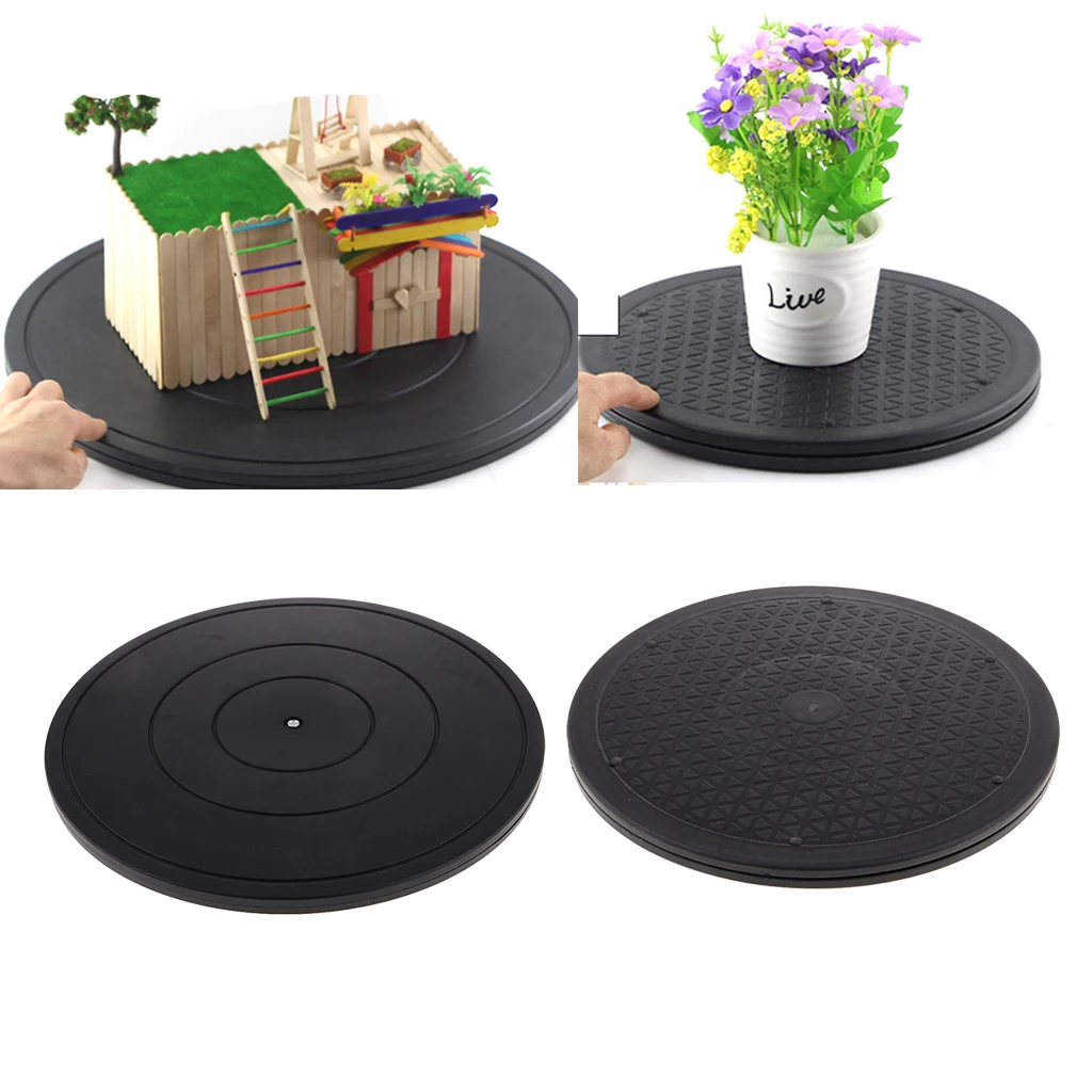 12' вращающийся поднос на платформе Lazy Susan для украшения торта из керамической глины