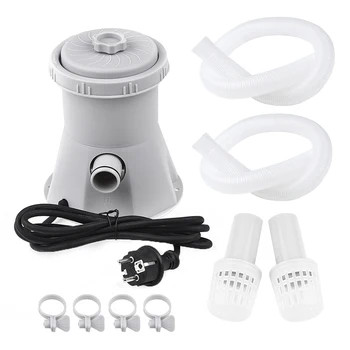 

1 Set 15W Electric Swimming Pool Filter Pump Water Cleaning System For Above Ground Pool Pump Filtration Cleaning