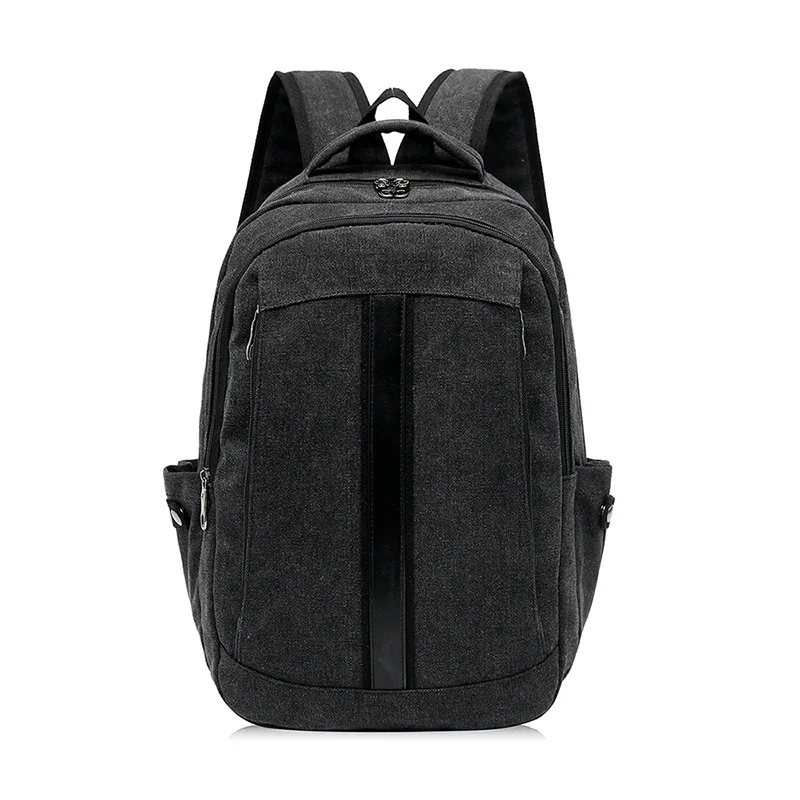 

Direct Selling Foreign Trade Canvas Bag Retro Casual Backpack Men And Women Large Capacity Laptop Backpack Students Casual Bag