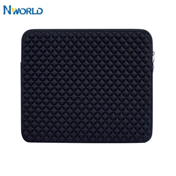 

Nworld Black Laptop Bag Big Space Notebook Case Laptop Sleeve Notebook Bag With Zipper For Macbook air Macbook pro hp xiaomi