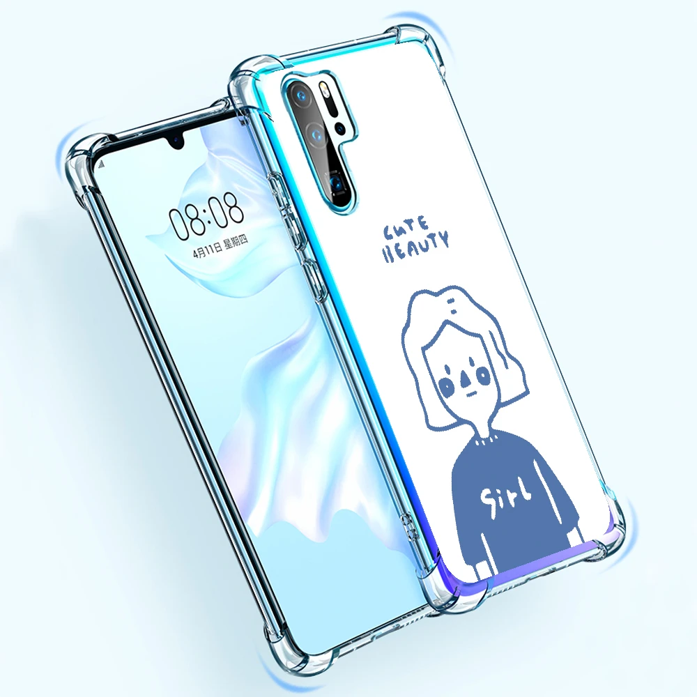 ADOTRY beauty/красивый чехол для huawei p30 amor с рисунком кошки мальчиков и девочек