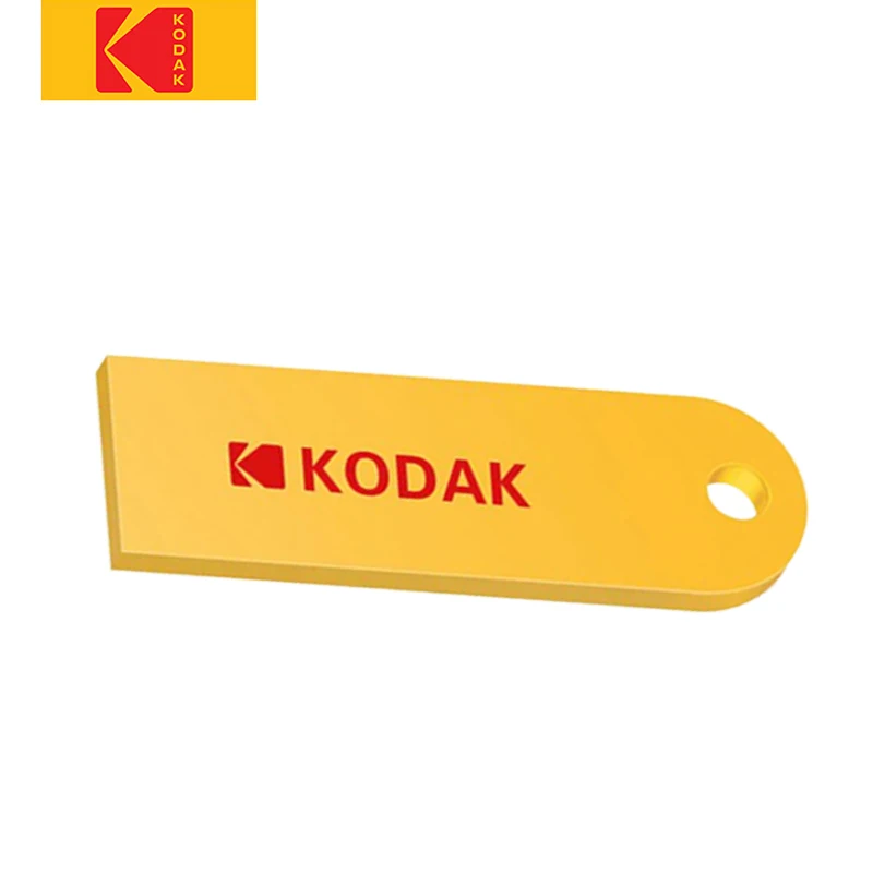 Цвет: желтый USB флеш-накопитель Kodak K212, 16 ГБ, 32 ГБ, 64 ГБ, флешка, пластиковый ключ, флешка USB 2,0, карта памяти, флеш-накопитель memoria CEL - Цвет: Цвет: желтый