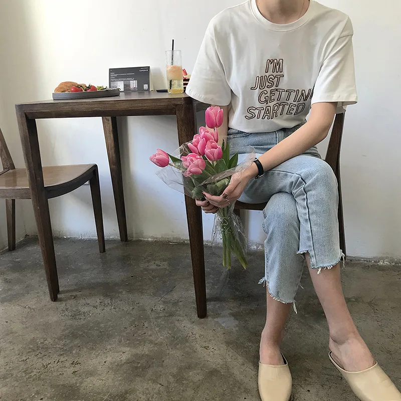 K3255 [Yellow Zheng] весенние Необычные брюки с высокой талией повседневные ковбойские брюки в стиле ретро с рваными краями для детей