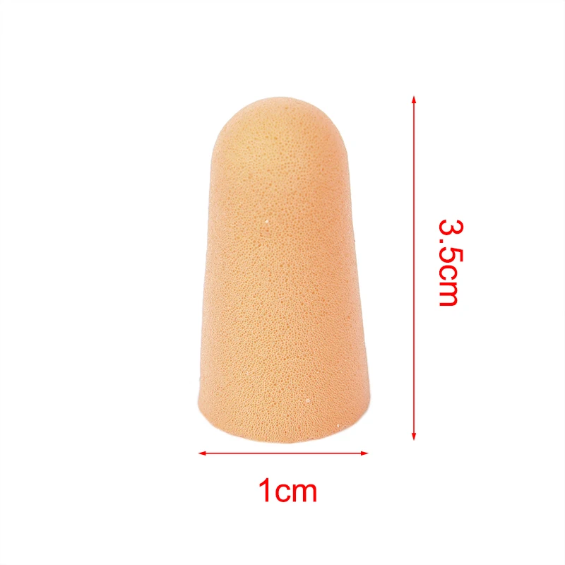 Soft silicone swimming earplugs noise reduction protection sleep silicone earplugs