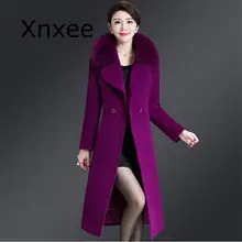 Зимнее женское элегантное тонкое пальто большого размера, высококачественное уличное пальто в Корейском стиле 5xl