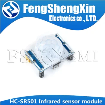 

5pcs SR501 HC-SR501 Adjust IR Pyroelectric Infrared PIR module Motion Sensor Detector Module