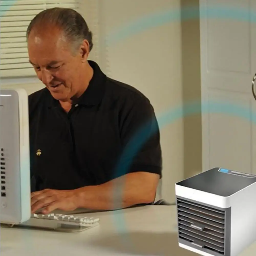 Мини-кондиционер охлаждающий вентилятор воздушный охладитель вентилятор увлажнитель воздуха очиститель кондиционер для домашнего офиса устройство для приготовления на пару здоровое